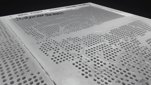 Iron Foam for Battery and Supercapacitor Research, 98% Purity, 300×200 mm, 2 mm Thickness - Image 4
