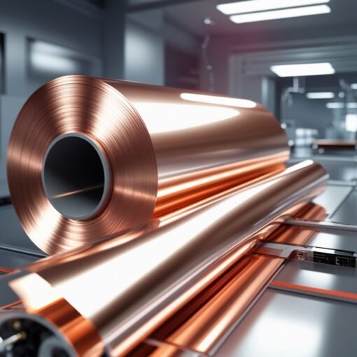 High-Performance Copper Foil Rolls for Lithium Ion Battery, Size: 25 µm - Image 3