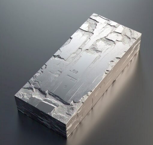 Platinum Foil, Purity 99.95%, Thickness: 0.5mm, 1x1 cm - Image 2
