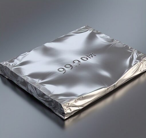 Platinum Foil, Purity 99.95%, Thickness: 1 mm, 5x5 cm - Image 3