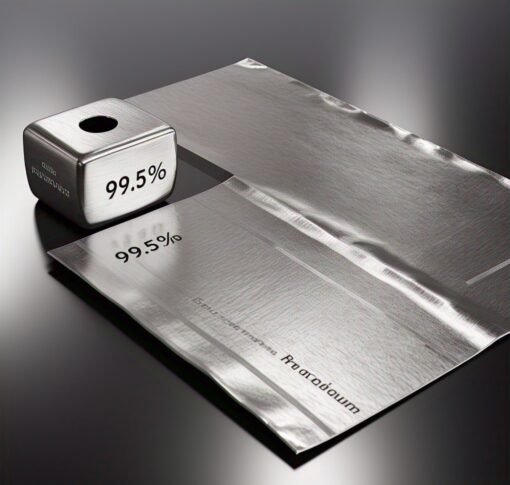 Platinum Foil | 99.95% Purity | 1 mm Thickness | 10x10 cm | High-Performance Material for Research & Industrial Use - Image 3
