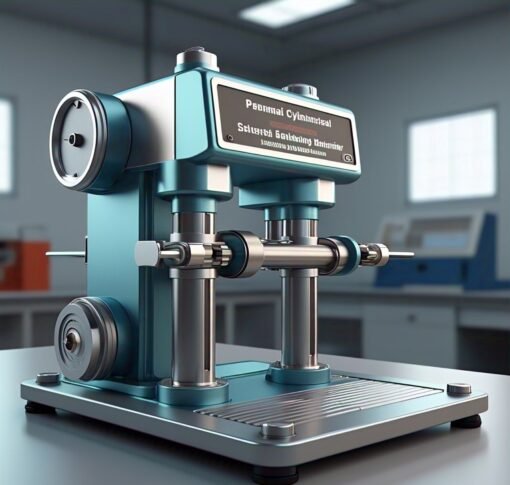 Pneumatic Cylindrical Battery Sealing Machine - Image 2