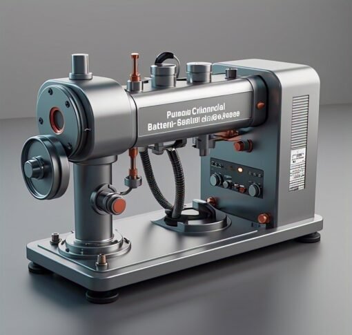 Pneumatic Cylindrical Battery Sealing Machine - Image 3
