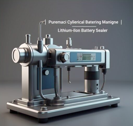 Pneumatic Cylindrical Battery Sealing Machine - Image 4