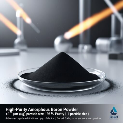 Boron (B) Micron Powder, Purity: 95+%, Size: < 1 µm, Amorphous - Image 2