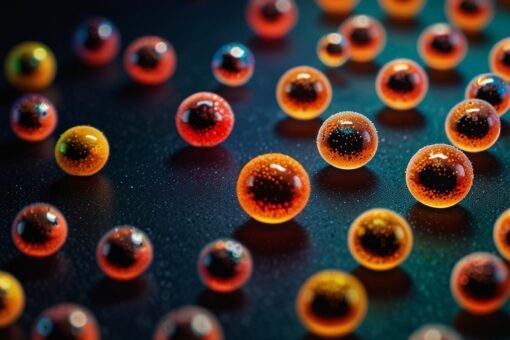 Quantum Dots Magnetic Microspheres 525 nm - Image 2