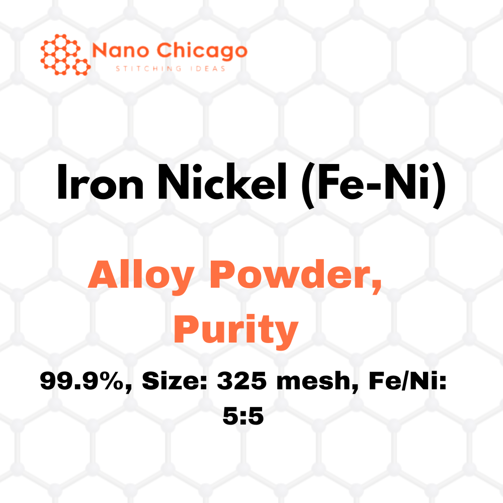 Iron Nickel (Fe-Ni) Alloy Powder, Purity: 99.9%, Size: 325 mesh, Fe/Ni: 5:5