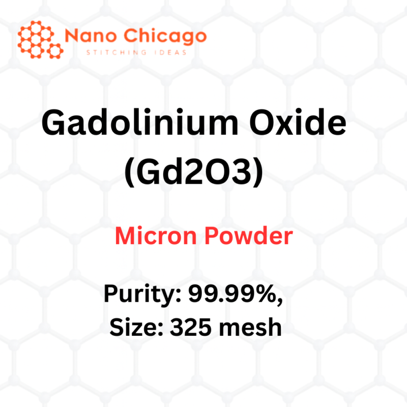 Gadolinium Oxide (Gd2O3) Micron Powder