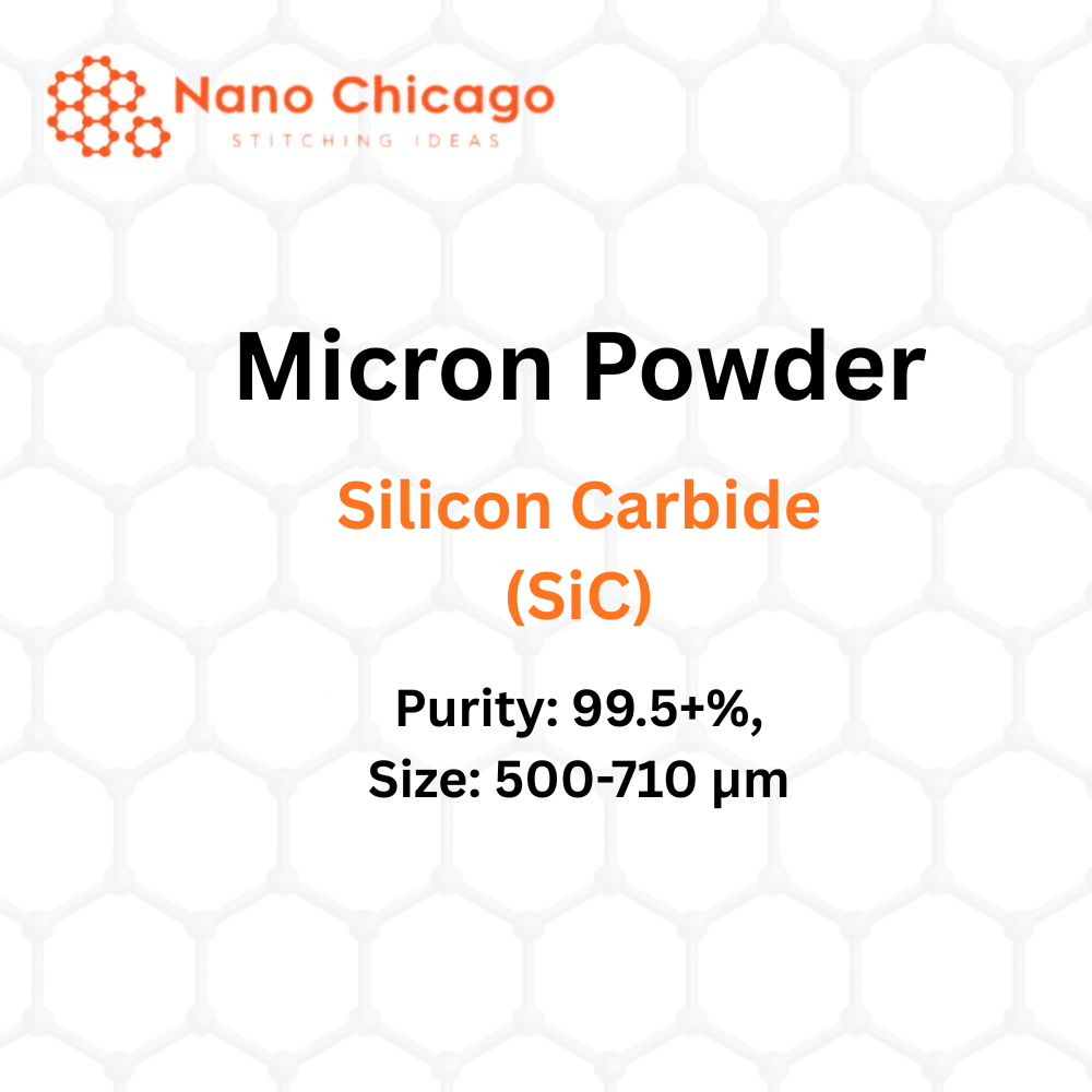 High-Purity Silicon Carbide (SiC) Micron Powder – 99.5+% Purity, 500-710 µm for Industrial & High-Performance Applications