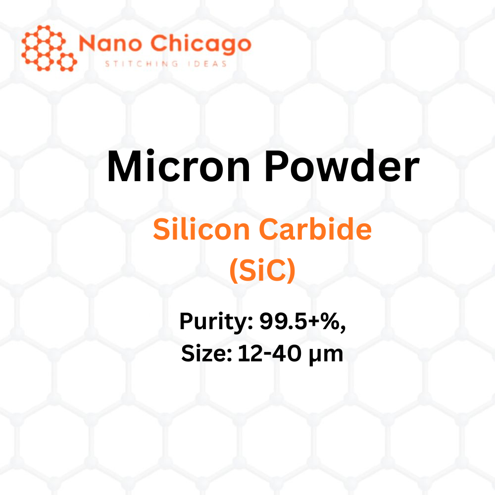 High-Purity Silicon Carbide (SiC) Micron Powder – 99.5+% Purity, 12-40 µm for Advanced Industrial & Engineering Applications
