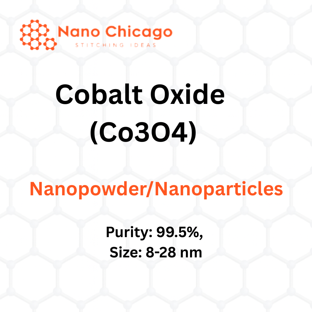Cobalt Oxide (Co3O4) Nanopowder/Nanoparticles, Purity: 99.5%, Size: 8-28 nm