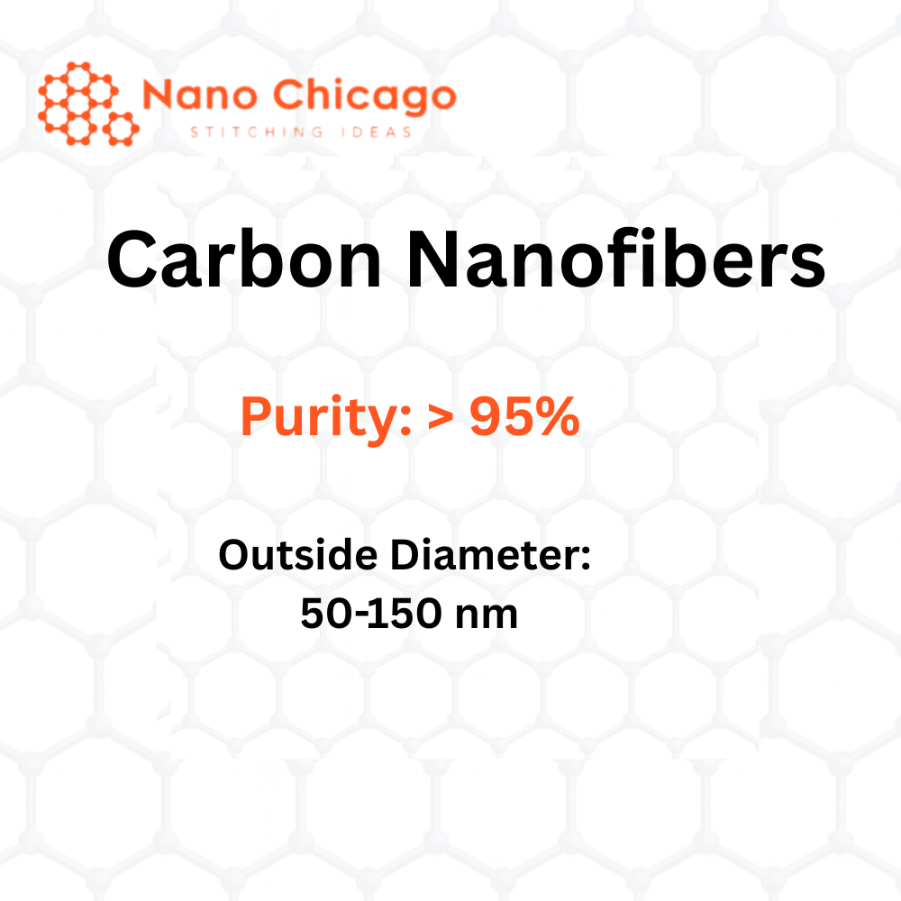 Carbon Nanofibers, Purity: > 95%, Outside Diameter: 50-150 nm