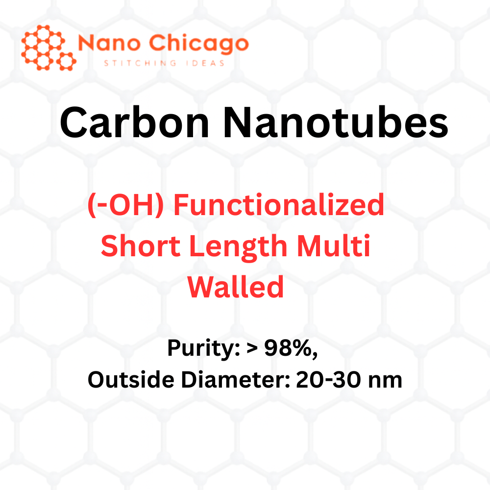(-OH) Functionalized Short Length Multi Walled Carbon Nanotubes, Purity: > 98%, Outside Diameter: 20-30 nm