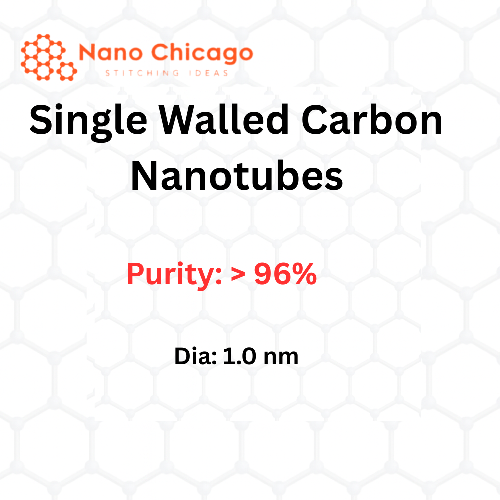 Single Walled Carbon Nanotubes, Purity: > 96%, Dia: 1.0 nm