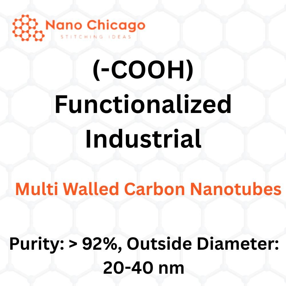 (-COOH) Functionalized Industrial Multi Walled Carbon Nanotubes, Purity: > 92%, Outside Diameter: 20-40 nm