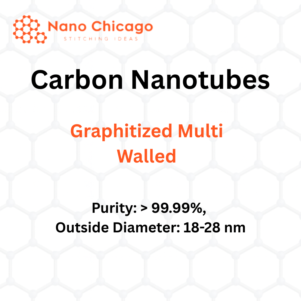 Graphitized Multi Walled Carbon Nanotubes, Purity: > 99.99%, Outside Diameter: 18-28 nm
