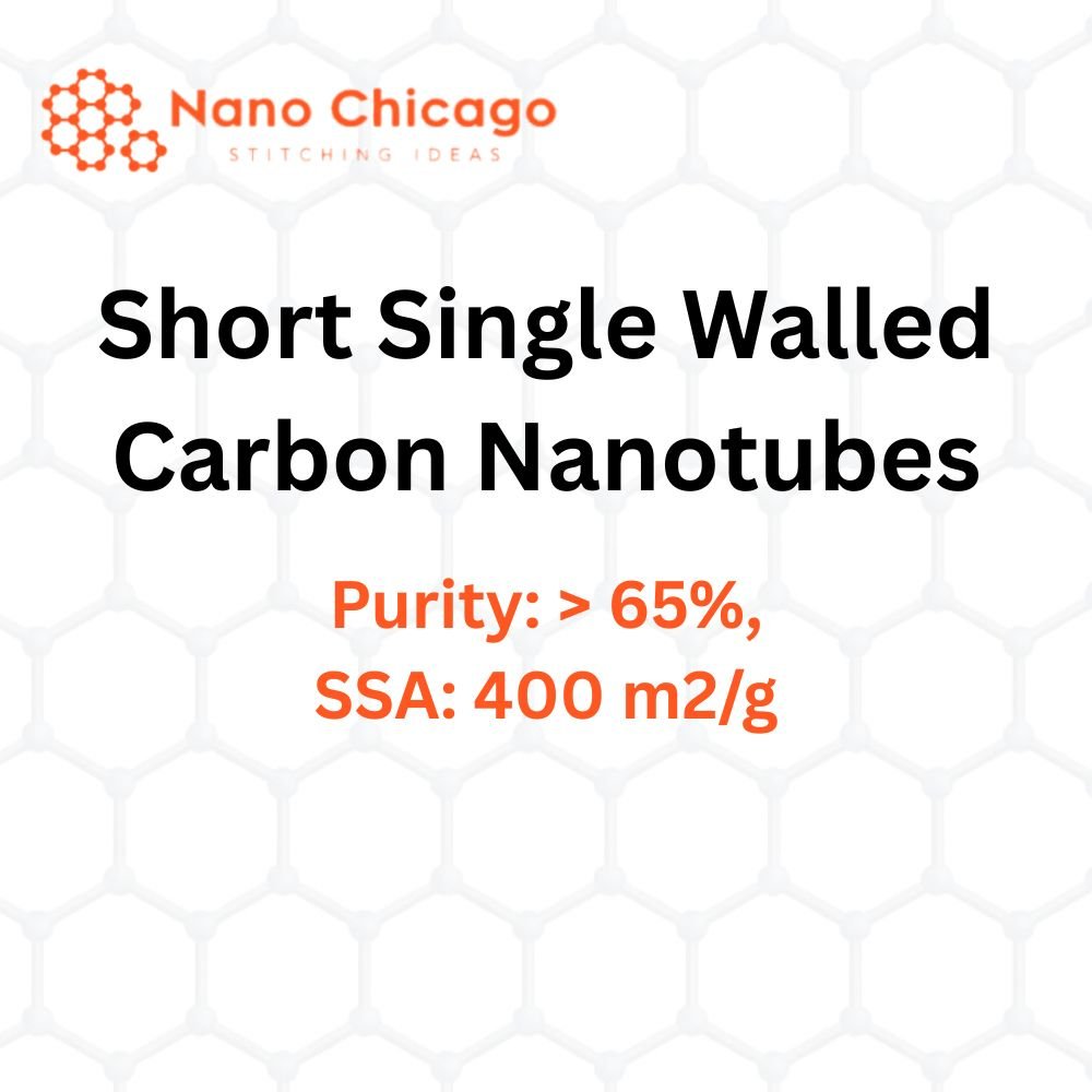Short Single Walled Carbon Nanotubes, Purity: > 65%, SSA: 400 m2/g