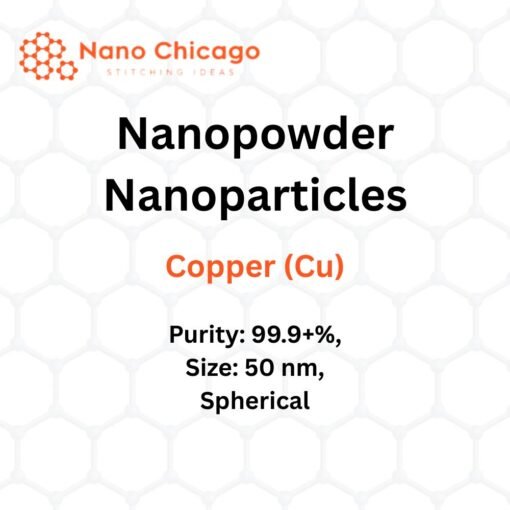 Copper (Cu) Nanopowder/Nanoparticles, Purity: 99.9+%, Size: 50 nm ...