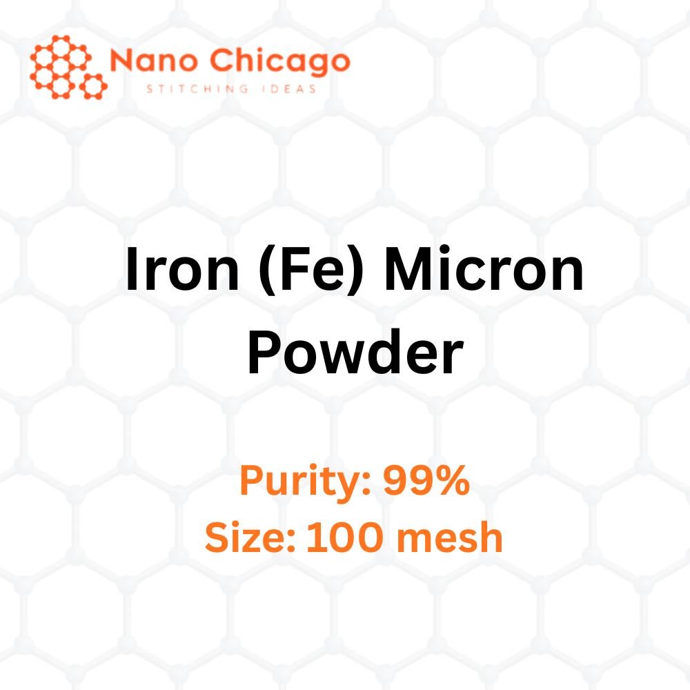 Iron (Fe) Micron Powder, Purity: 99%, Size: 100 mesh