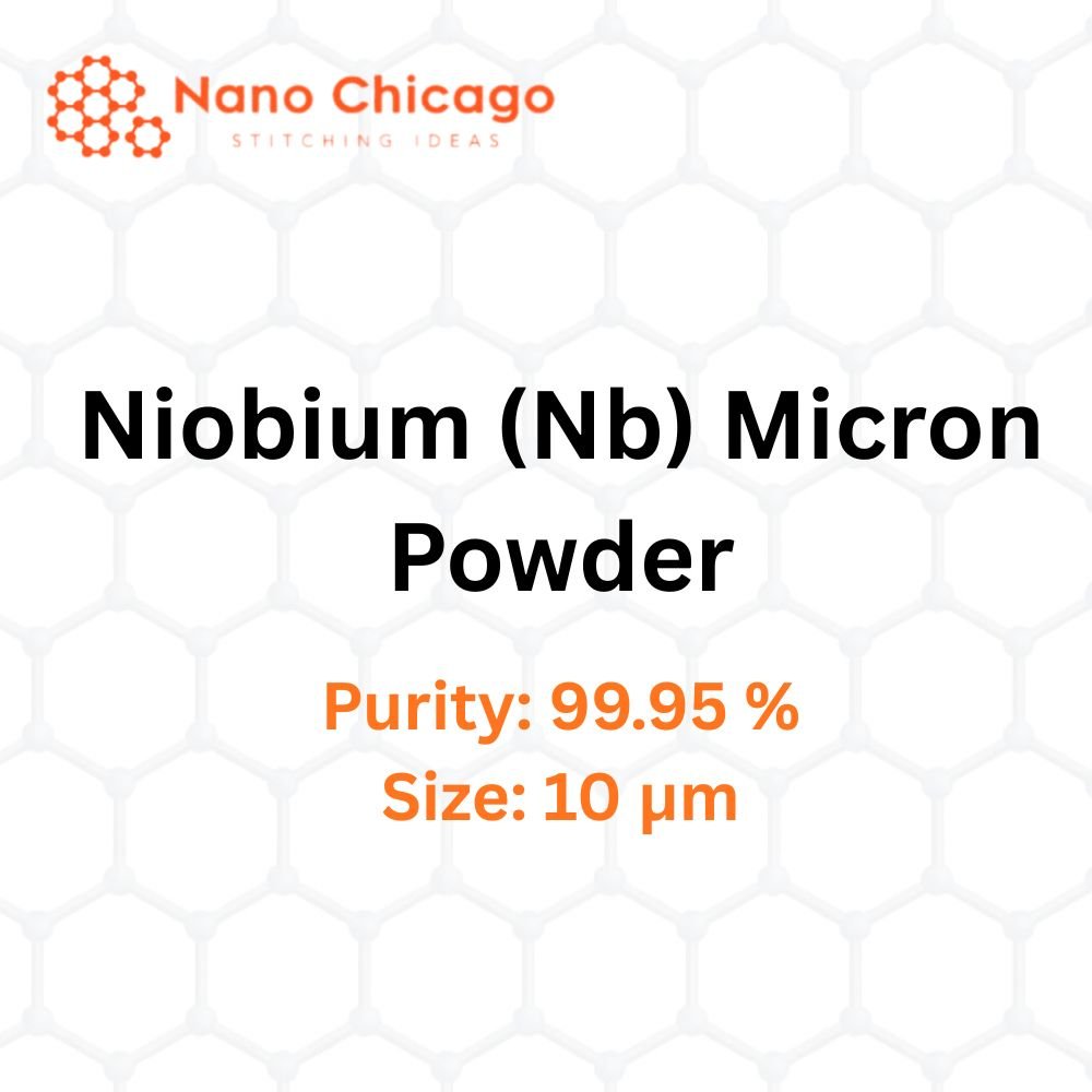 Niobium (Nb) Micron Powder, Purity: 99.95 %, Size: 10 µm