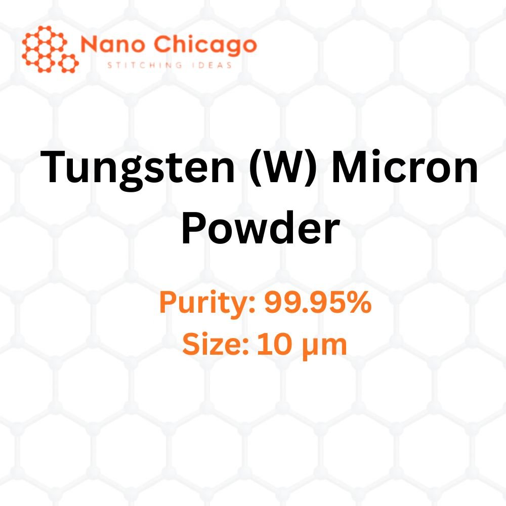 Tungsten (W) Micron Powder, Purity: 99.95%, Size: 10 µm