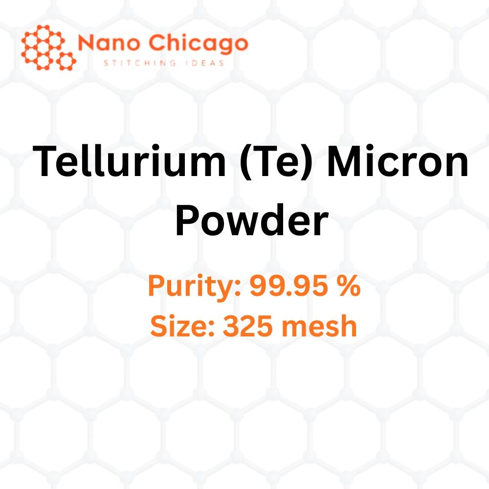 Tellurium (Te) Micron Powder, Purity: 99.95 %, Size: 325 mesh