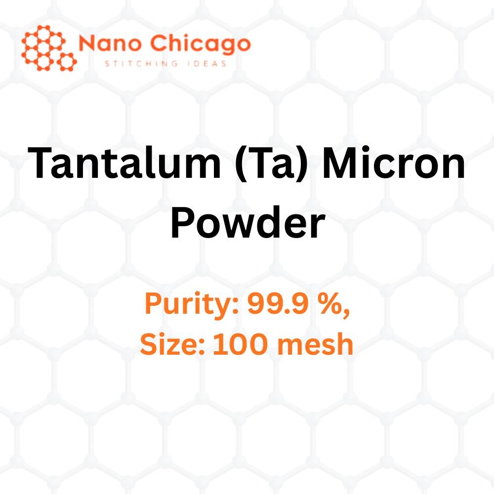 Tantalum (Ta) Micron Powder, Purity: 99.9 %, Size: 100 mesh