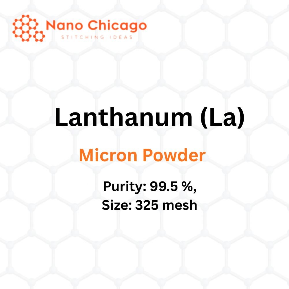 Lanthanum (La) Micron Powder, Purity: 99.5 %, Size: 325 mesh