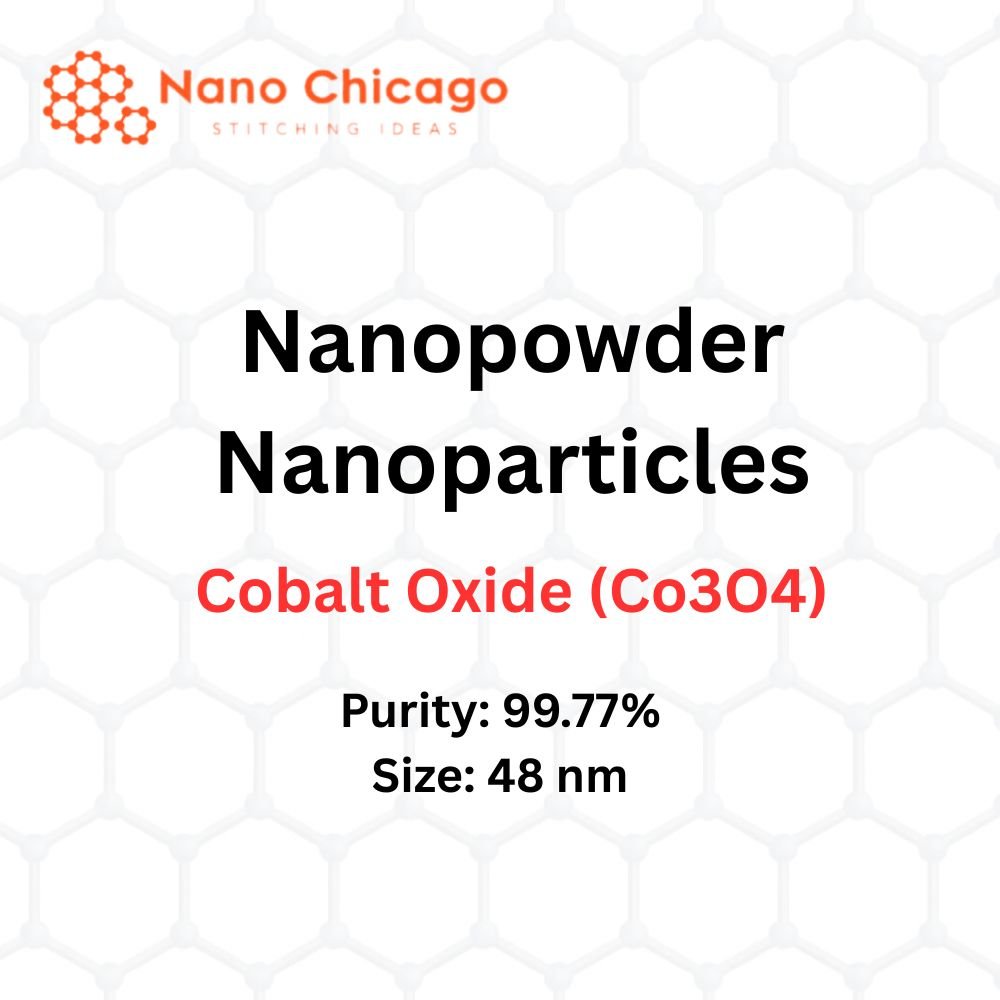 Cobalt Oxide (Co3O4) Nanopowder/Nanoparticles, Purity: 99.77%, Size: 48 nm