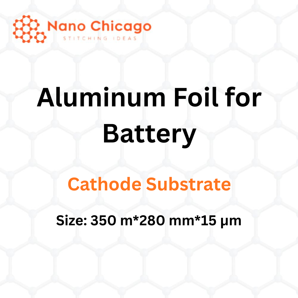 Aluminum Foil for Battery Cathode Substrate, Size: 350 m*280 mm*15 µm